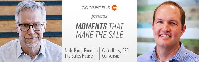 Webinar: Moments That Make the Sale With Andy Paul