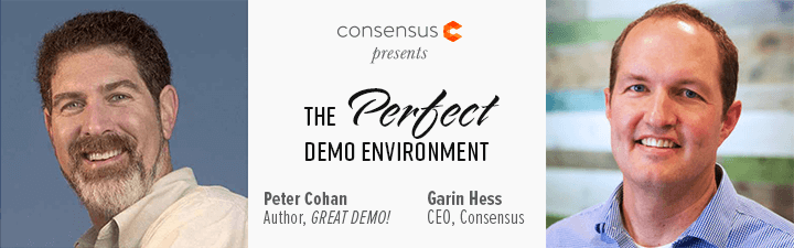 Webinar: The Perfect Presales Demo Environment with Peter Cohan